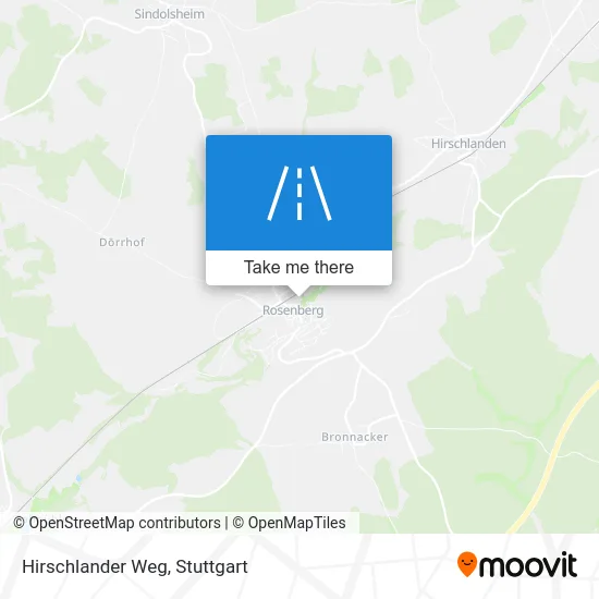 Карта Hirschlander Weg