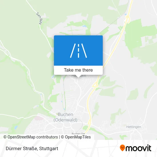 Карта Dürmer Straße