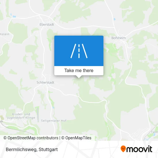 Карта Bermlichsweg