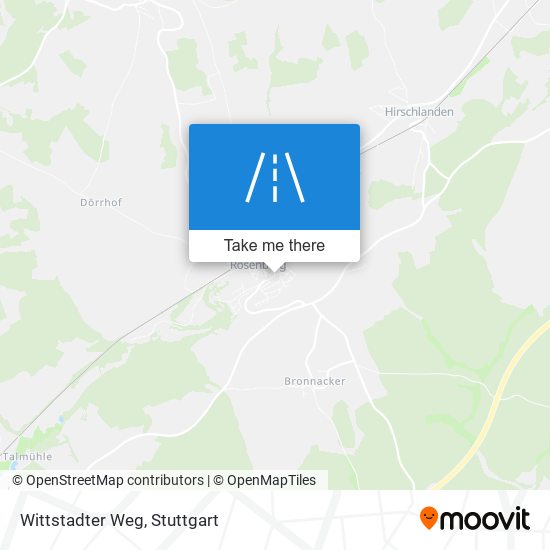 Карта Wittstadter Weg