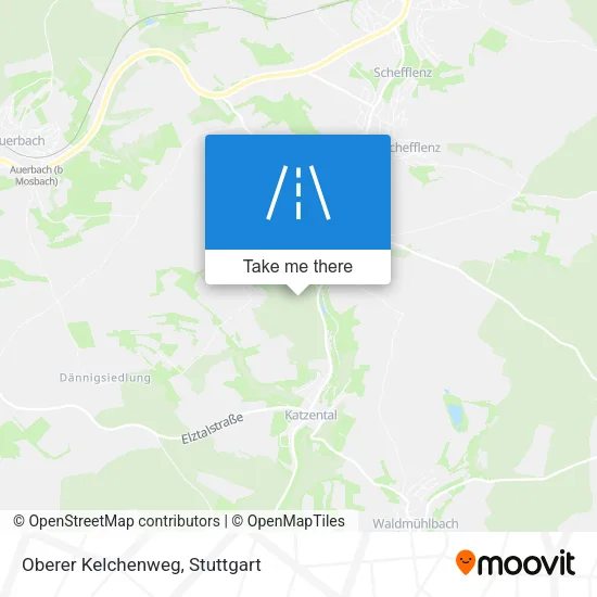 Карта Oberer Kelchenweg