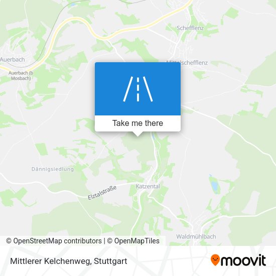 Mittlerer Kelchenweg map