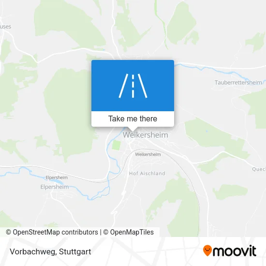 Карта Vorbachweg