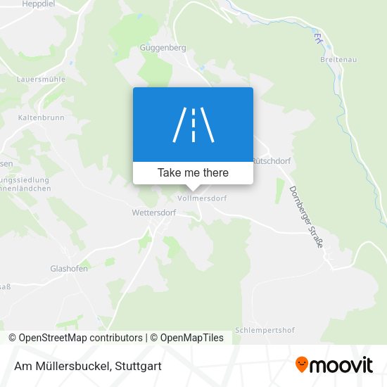 Am Müllersbuckel map