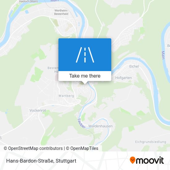 Hans-Bardon-Straße map