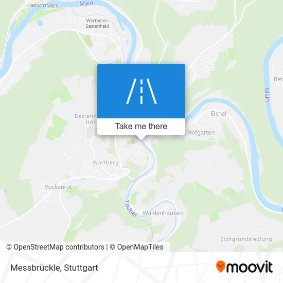 Карта Messbrückle