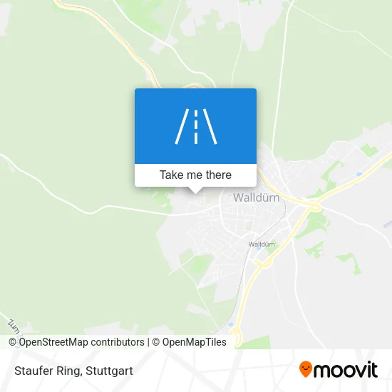 Карта Staufer Ring