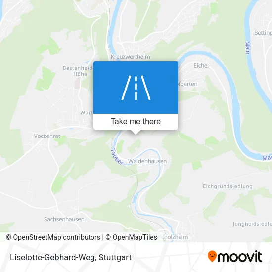 Карта Liselotte-Gebhard-Weg