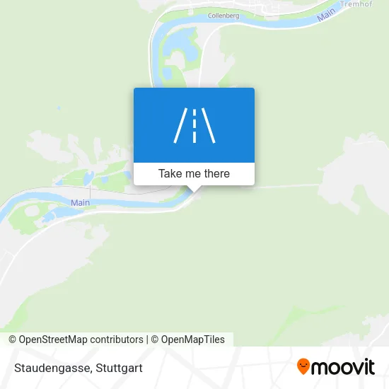 Карта Staudengasse