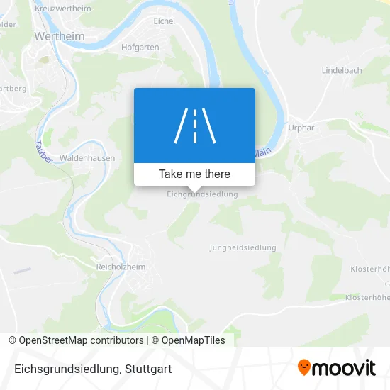 Карта Eichsgrundsiedlung