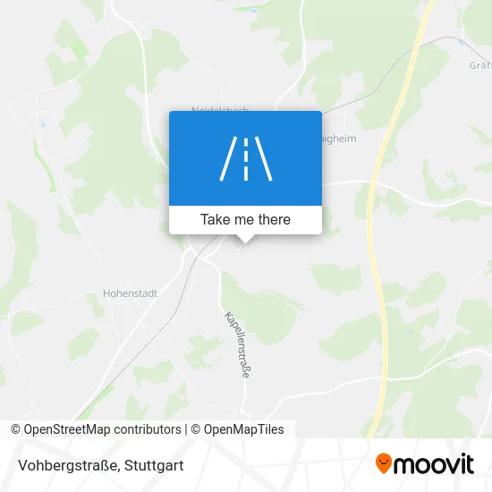 Карта Vohbergstraße
