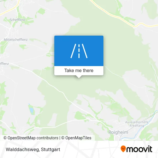 Карта Walddachsweg
