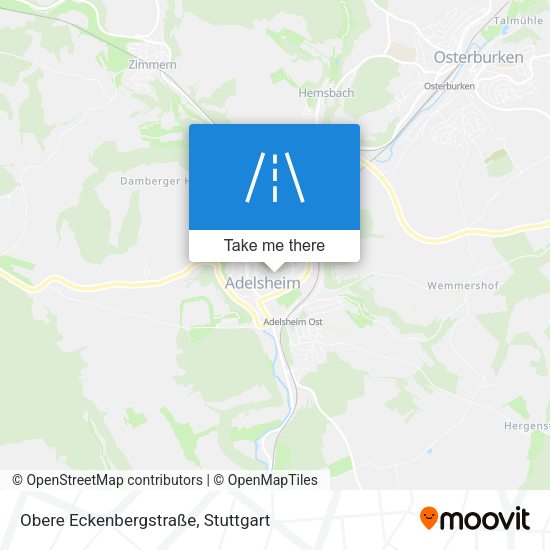Obere Eckenbergstraße map