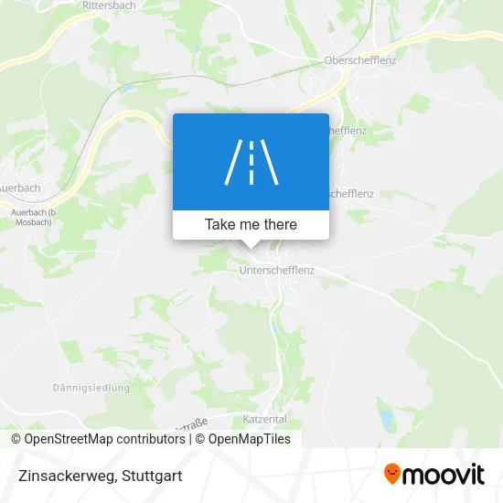 Карта Zinsackerweg