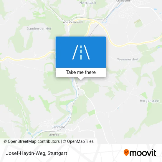 Карта Josef-Haydn-Weg