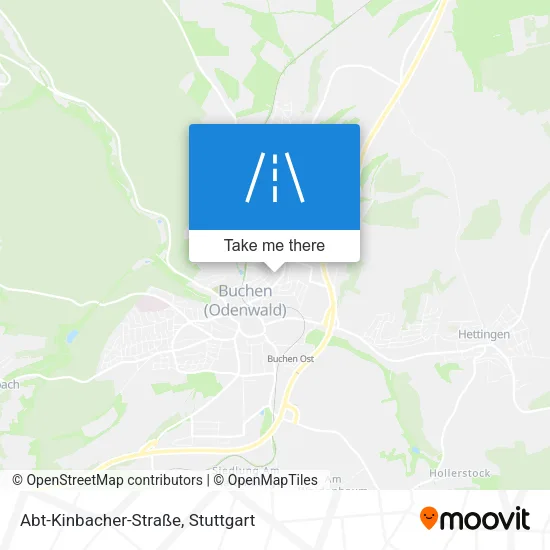Карта Abt-Kinbacher-Straße