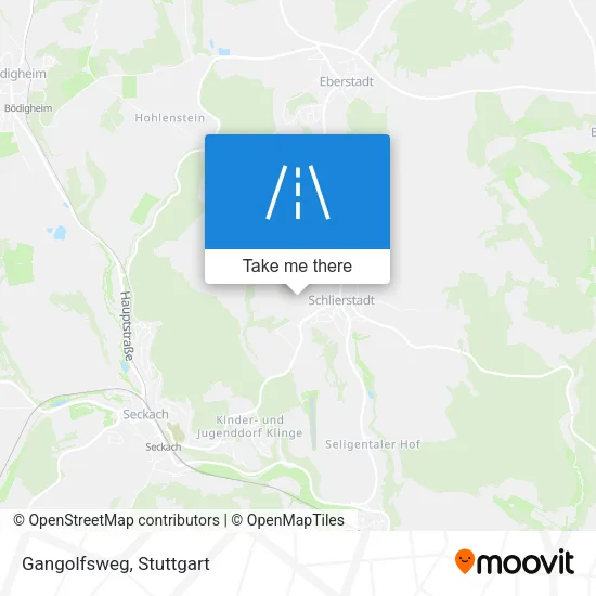 Карта Gangolfsweg