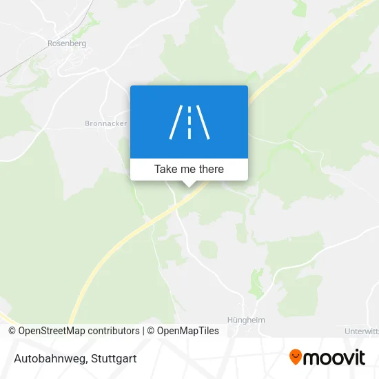 Карта Autobahnweg