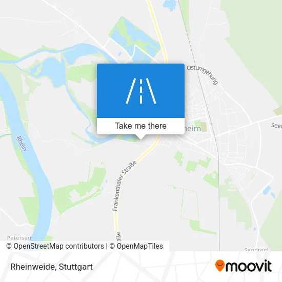 Карта Rheinweide