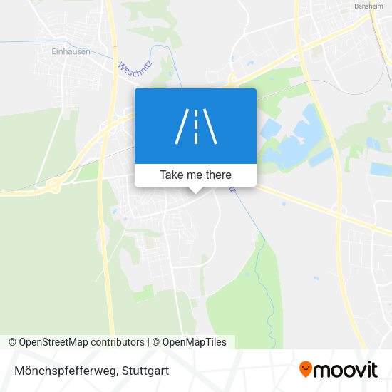 Карта Mönchspfefferweg