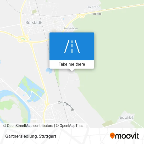 Карта Gärtnersiedlung