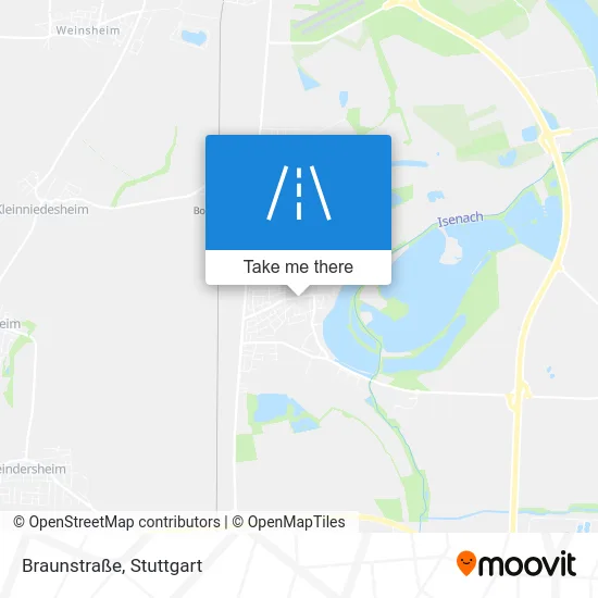 Карта Braunstraße