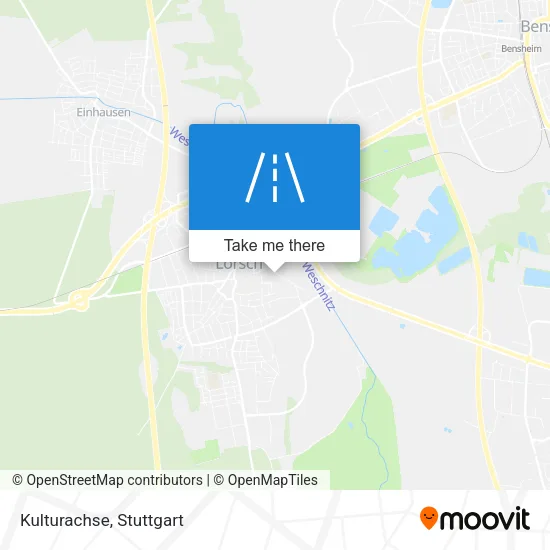 Карта Kulturachse