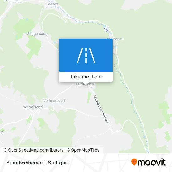 Brandweiherweg map
