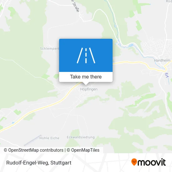Карта Rudolf-Engel-Weg