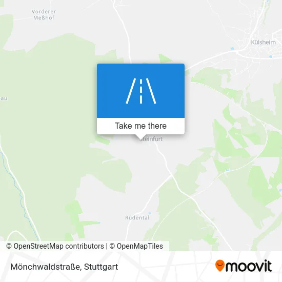 Карта Mönchwaldstraße
