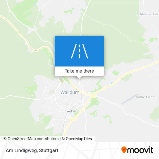 Карта Am Lindigweg