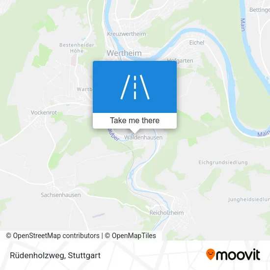 Карта Rüdenholzweg