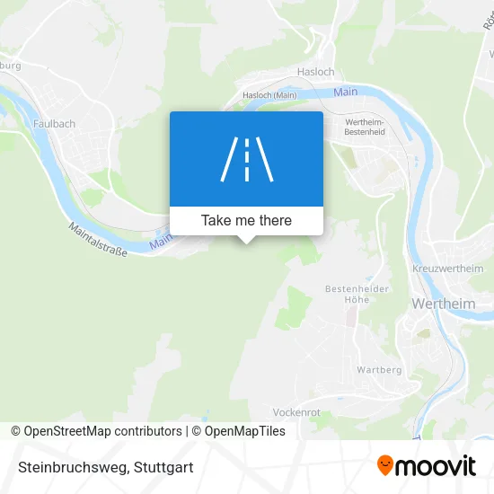 Карта Steinbruchsweg
