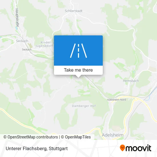 Карта Unterer Flachsberg