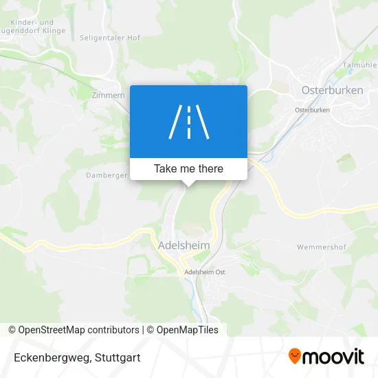 Карта Eckenbergweg