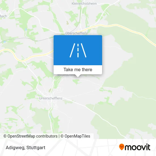 Карта Adigweg