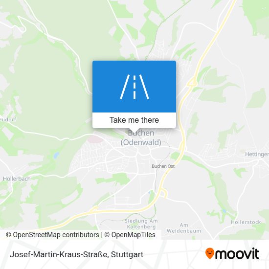 Josef-Martin-Kraus-Straße map