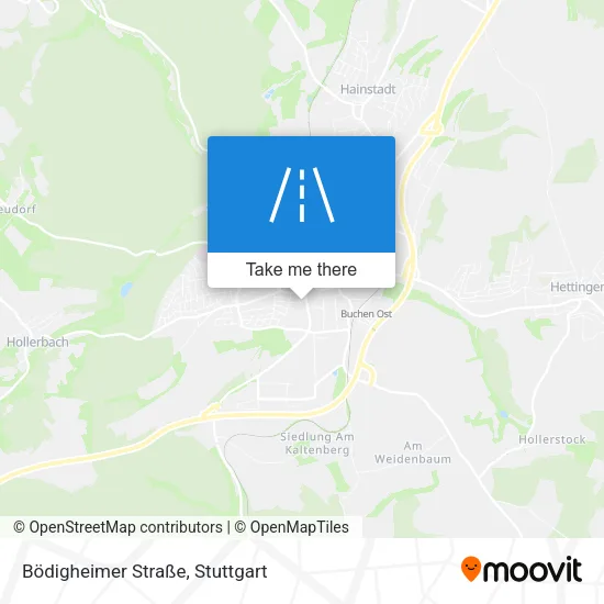 Карта Bödigheimer Straße