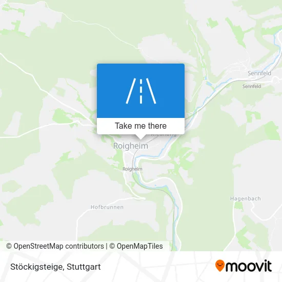 Карта Stöckigsteige