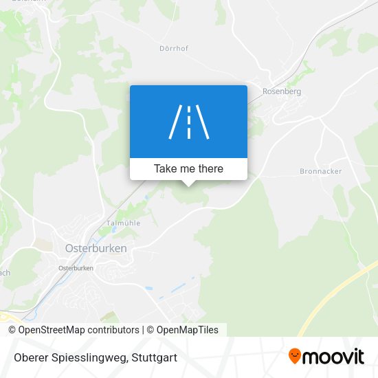 Oberer Spiesslingweg map