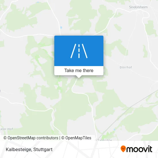 Карта Kalbesteige