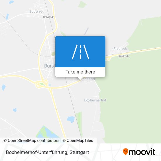 Boxheimerhof-Unterführung map