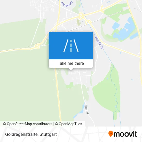Карта Goldregenstraße