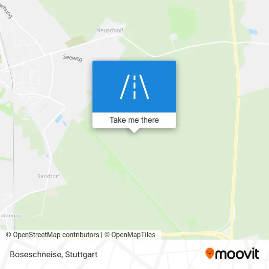 Карта Boseschneise