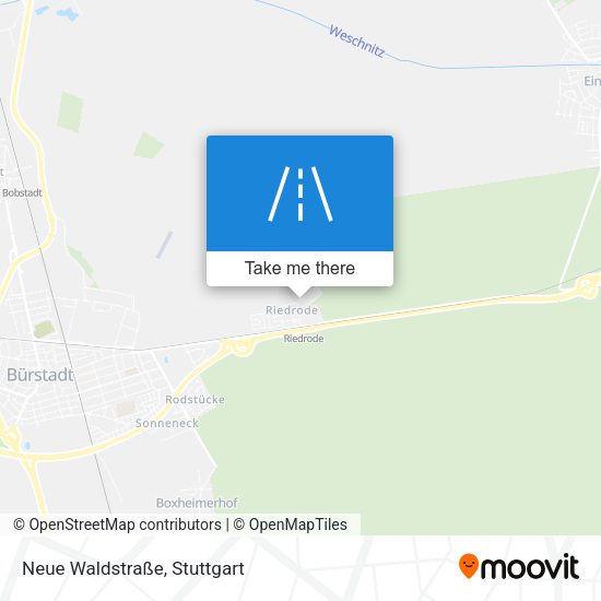 Neue Waldstraße map
