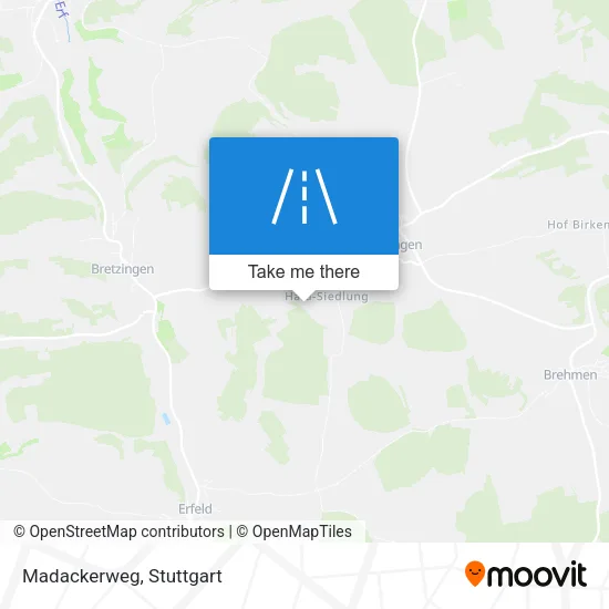 Карта Madackerweg