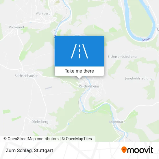 Карта Zum Schlag