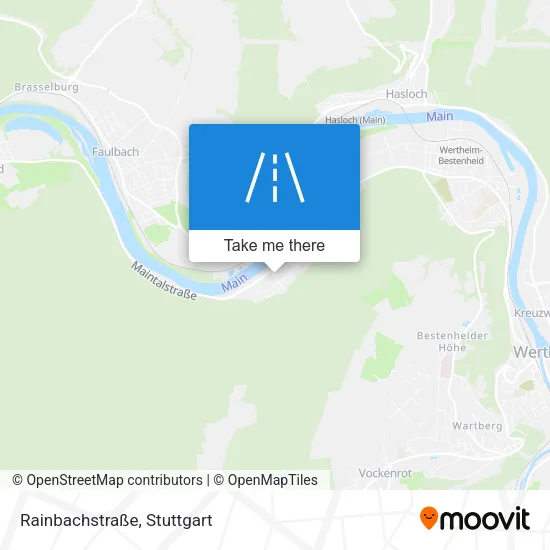 Карта Rainbachstraße