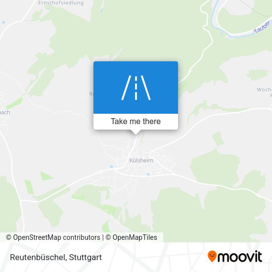 Reutenbüschel map