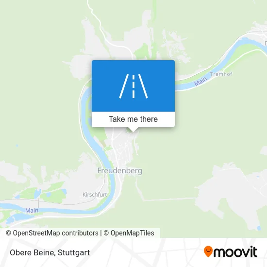 Карта Obere Beine